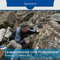 La responsabilità civile professionale", in collaborazione con l’Ordine dei Geologi di Basilicata